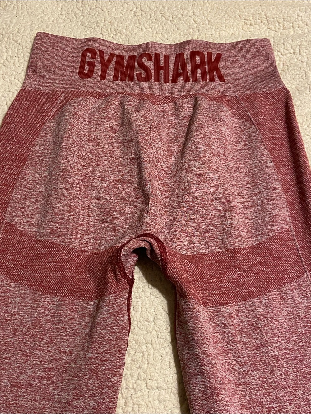 Gymshark Workout High Waisted Leggings  contour shading / athletic Size medium